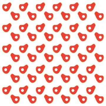 Meat seamless pattern background.Colorful wallpaper vector illustration and g Stock-Illustration