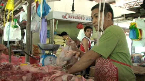 Meat shop  스톡 동영상 1078577