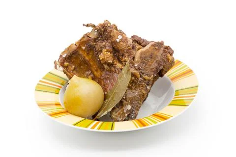 Meat for soup Stock Photos