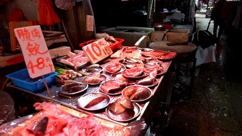 Meat stand Видео 108671994