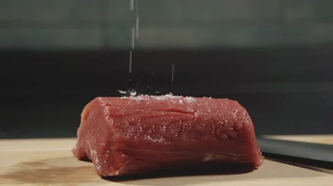 Meat steak Stock Footage 52785564