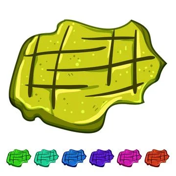 Meat steak grill cartoon vector graphic Stock Illustration