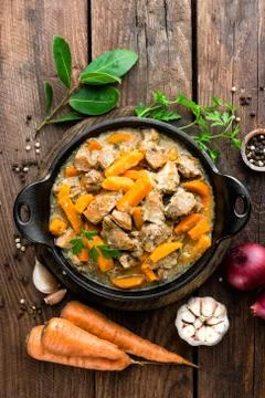 Meat stew Stock Photos