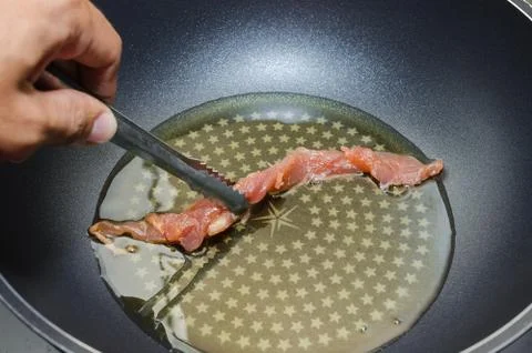 Meat Strips Fried 写真素材