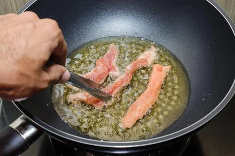 Meat Strips Fried Фото