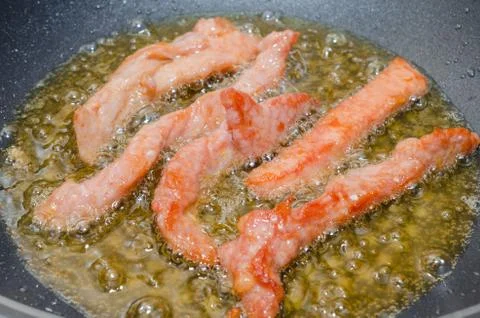 Meat Strips Fried Фото