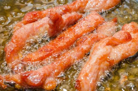 Meat Strips Fried Fotos de archivo
