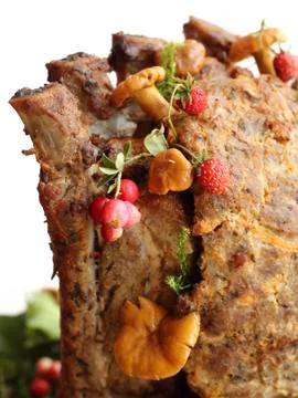 Meat stump Stock Photos