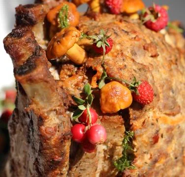 Meat stump Stock Photos
