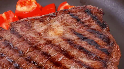 Meat table : rare medium roast beef Vídeos de archivo 24425031