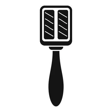 Meat tenderizer kitchen tool for cooking food item Stockillustratie