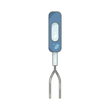 Meat thermometer Stock Illustration