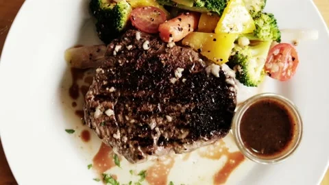 Meat Tiger Cry Stock Footage 145104361