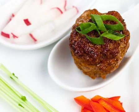 Meatball Appetizer Stock Photos