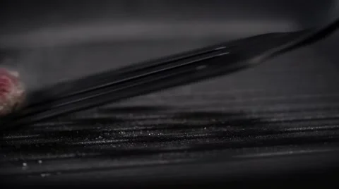 Meatball being fried 스톡 동영상 64684070