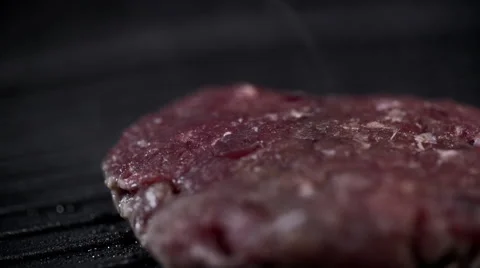 Meatball  in a  pan Stock Footage 64122376