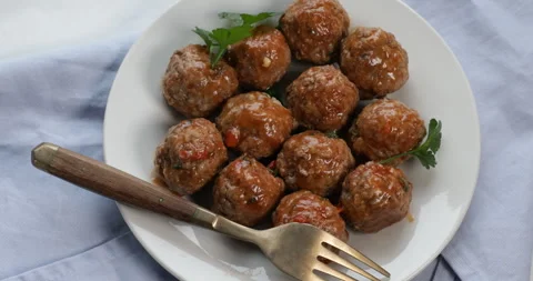 Meatballs Stock Footage 318211675