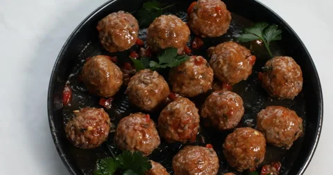 Meatballs Stock Footage 318211713
