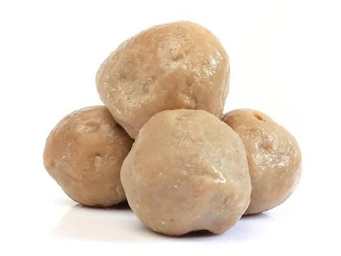 Meatballs isolated on white background Stock Photos