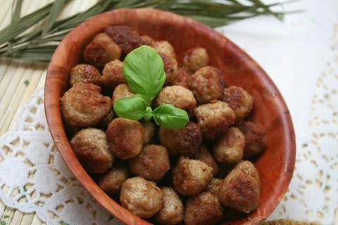 Meatballs Foto stock