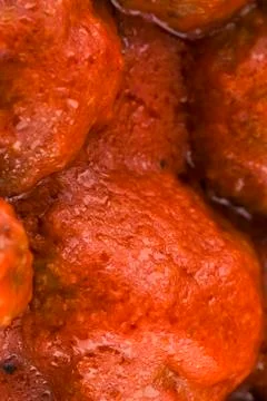Meatballs with the sauce Stock Photos