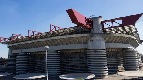 Meazza time lapse Stock Footage 75307252