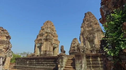 Mebom Temple Towers Video stock 73239996
