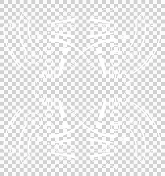 Mec Skull Pattern B White Stock Illustration