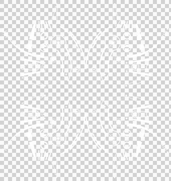 Mec Skull Pattern C White Stock Illustration