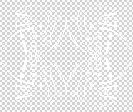 Mec Skull Pattern A White Stock Illustration