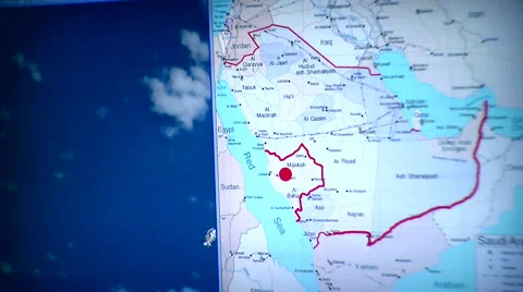 Mecca compass Stock Footage 909967