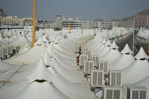 Mecca Mina Stock Photos