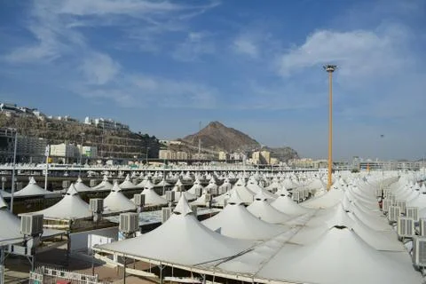 Mecca Mina Stock Photos