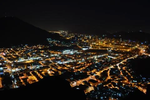 Mecca night Stock Photos