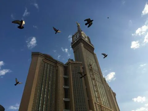 Mecca Tower Stock Photos