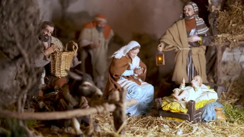 Mechanic animated nativity scene. 動画素材 167217863