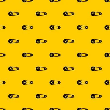 Mechanic belt pattern vector Stock Illustration