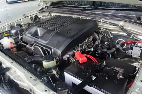 Mechanic car engine Foto stock