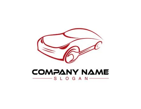 Mechanic car logo Illustration