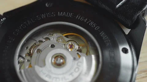 Mechanic clockwork mechanism Stock Footage 91967782