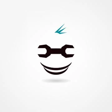 Mechanic icon Stock Illustration