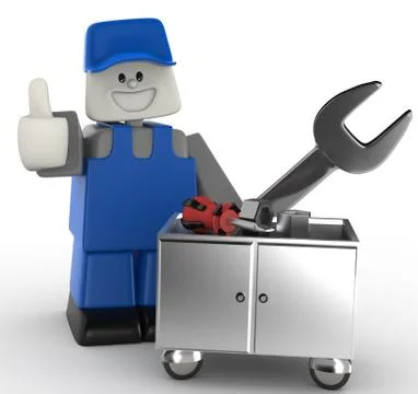 Mechanic Stock Illustration