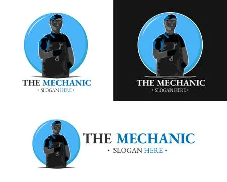 The mechanic Stock Illustration
