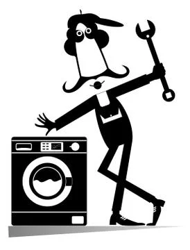 Mechanic Illustration Stock Illustration