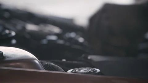 Mechanic, repairs an engine Stock Footage 106458791