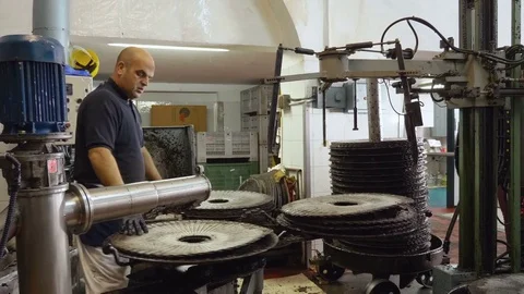 Mechanic repairs the engine in the workshop Stock-Footage 82737174