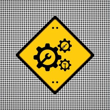 Mechanic sign Stock Illustration