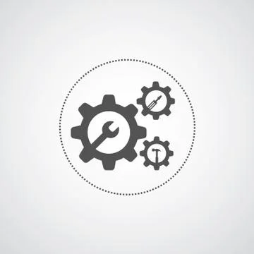 Mechanic symbol Stock Illustration