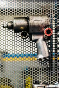 Mechanic Tool Wall. Stock Photos