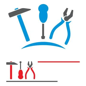 Mechanic tools Stock Illustration